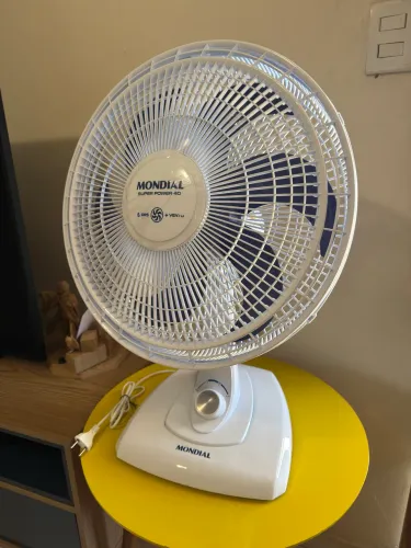 Ventilador de Mesa Mondial Super Power VSP-40-W 40 cm - Branco - 110V | NOVO NA CAIXA