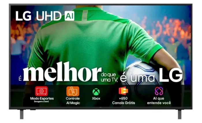 Tv 65pl LG Smart UHD 4 - NOVA NA CAIXA