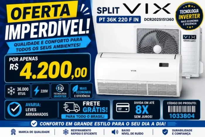 SPLIT VIX PT 36K 220 F IN DCR2025151360- OUTLET