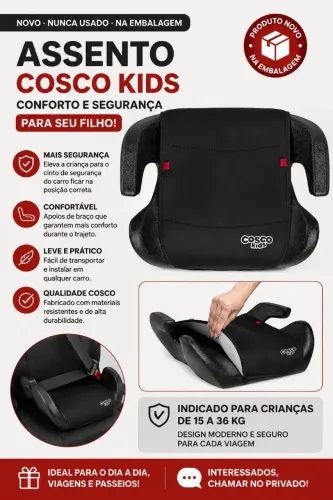 Assento Infantil para Carro - Segurança e Conforto para seu Pequeno ?