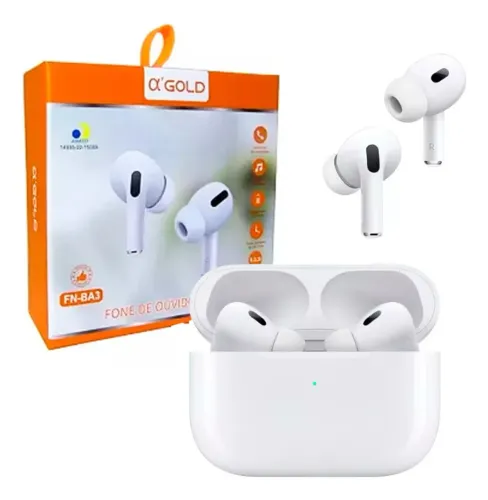 Fone De Ouvido Bluetooth Anti Ruídos _ Alta Qualidade com Selo Anatel 