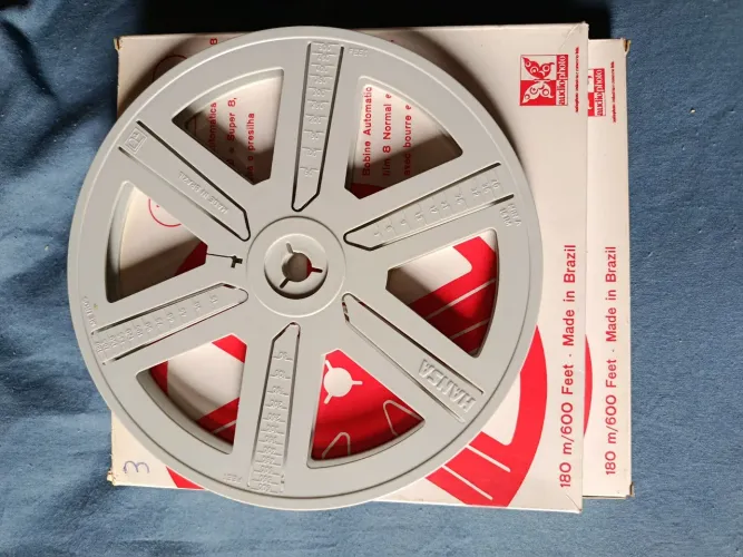 Carretel 7 polegadas para filmes 8mm