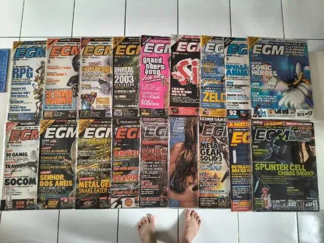 Revista EGM Brasil (51 volumes)