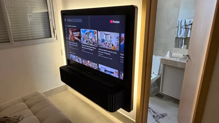 Painel de Televisão Mince Dark
