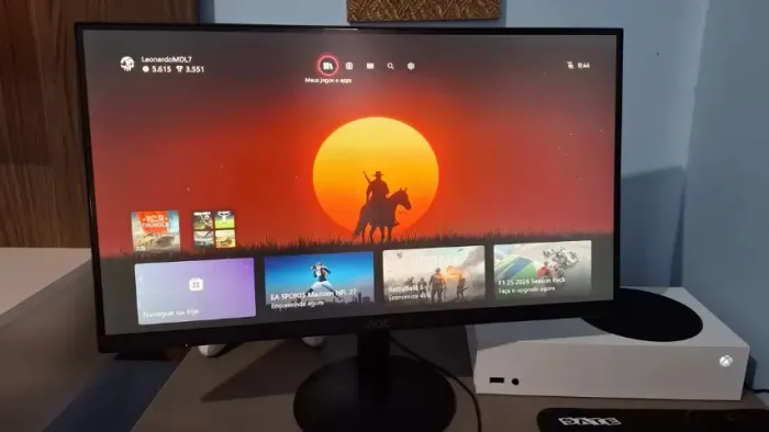 Monitor Gamer AOC 21.5" Full HD 120Hz 1ms Novo 