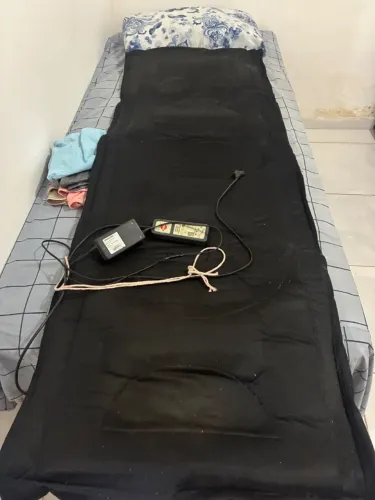 Colchão Massageador térmico com intensidade regulável