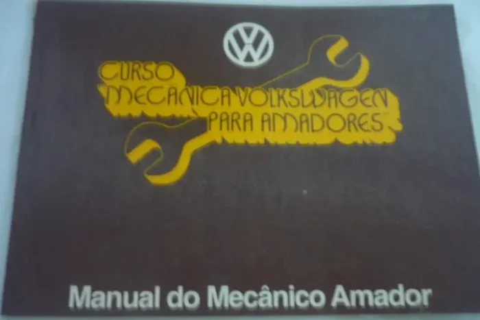 Manual Volkswagen Curso Mecânica Vw Para Amadores (1976) 