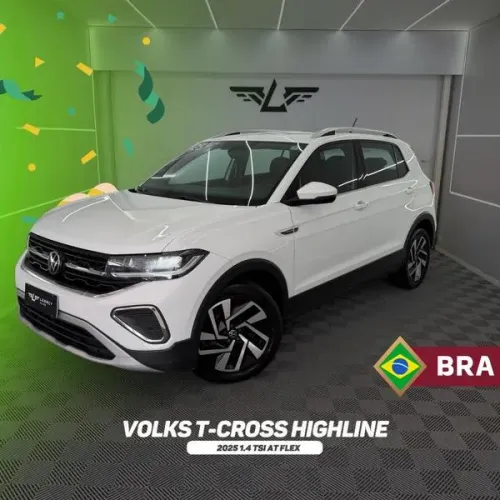 Volkswagen T-Cross Highline 1.4 TSI Flex 16V 5P AUT 2025