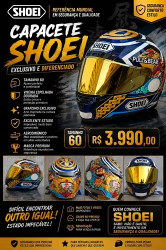 Capacete shoei