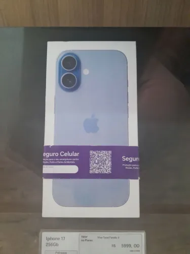 Iphone 17 256gb novo na loja