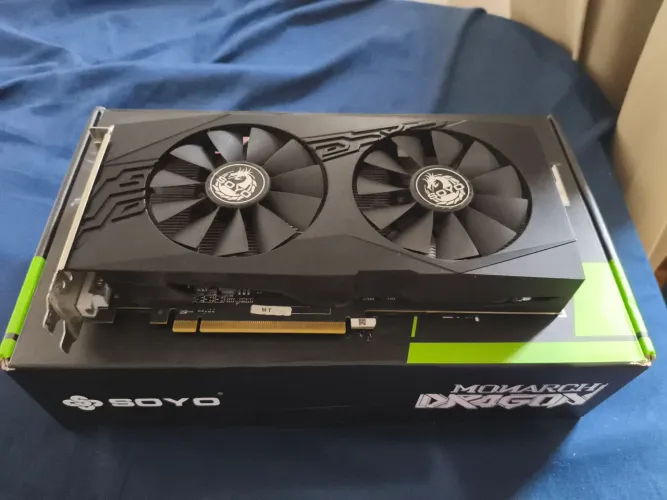 Placa de Vídeo RX 580 8GB Soyo - Ler Descrição