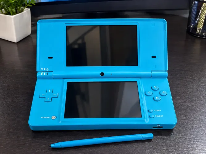 DSI NITENDO AZUL COM JOGOS