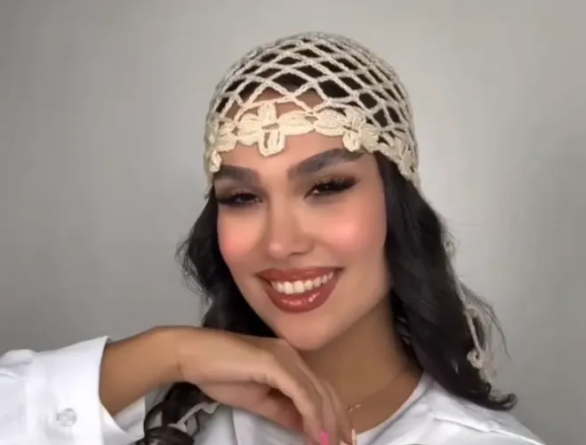 Promoção touca crochê 