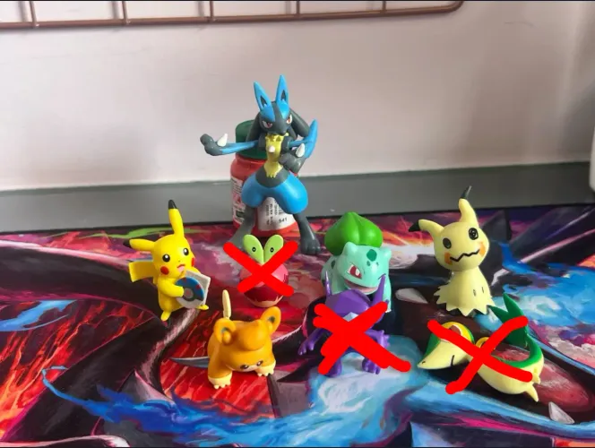 Bonecos / figures / brinquedos Pokémon Jazwares (lote)
