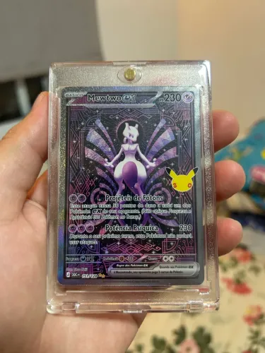Carta Pokémon - Mewtwo ex (151/128) - 30 anos