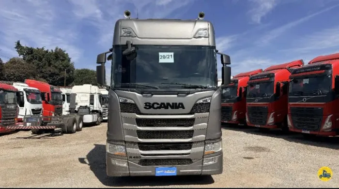 SCANIA R-450 6X2<br>2020/2021<br>CABINE RH (TETO ALTO)