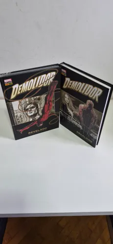 Demolidor Deluxe volumes Revelado e Decalogo