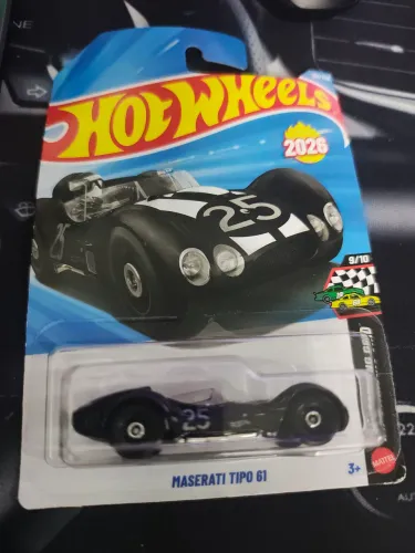 Hotwheels Maserati Tipo 61 preto