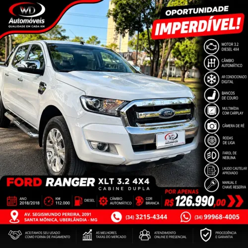 Ford Ranger XLT 3.2 20V 4X4 CD Diesel Aut. 2018