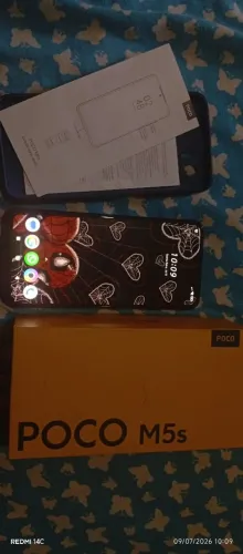 Celular poco m5s 8gb de ram  na caixa