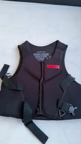 Colete Salva-vidas Prolife Protech V4 Homologado - Vermelho