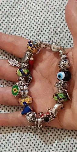 Pulseira Vivara life+ 21 berloques 