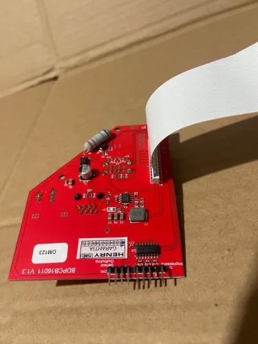 Placa extensora Relógio Ponto Prisma Henry Super Fácil
