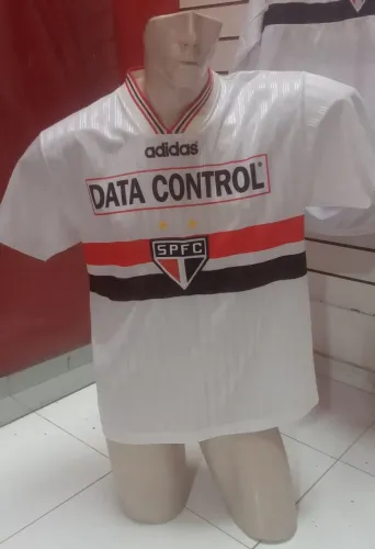 CAMISA SÃO PAULO  ADIDAS ORIGINAL DA ÉPOCA  DATA CONTROL 