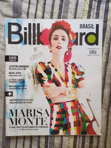 Revista Billboard Brasil Dez 2011 / Jan 2012 - Marisa Monte