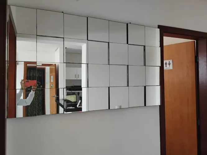 ESPELHO DE PAREDE DECORATIVO 3D !!!