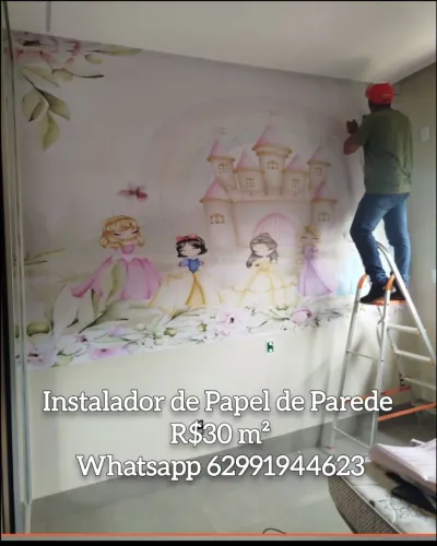 Instalador de Papel de Parede