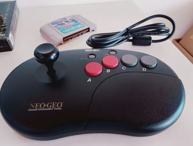 Controle feijão Neo Geo CD excelente estado