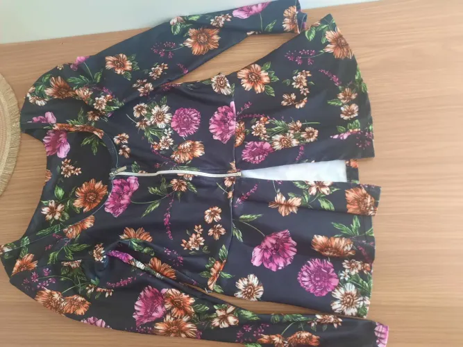 Blusa estampa flores