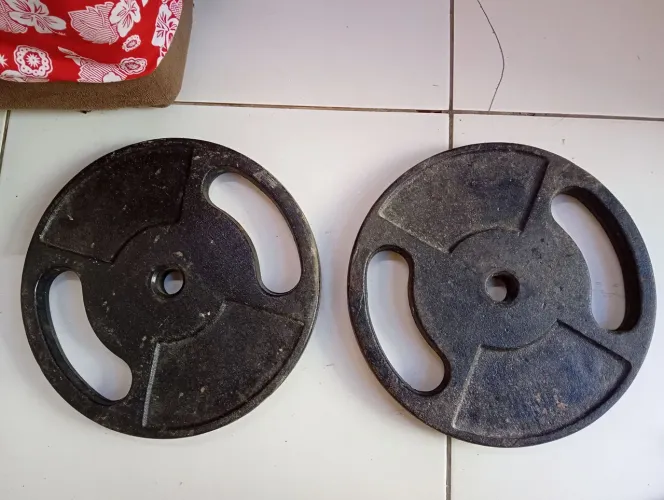 Anilhas de academia 20kg cada uma