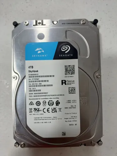 Hd seagate 4TB skyhawk cftv dvr nvr CPUs 