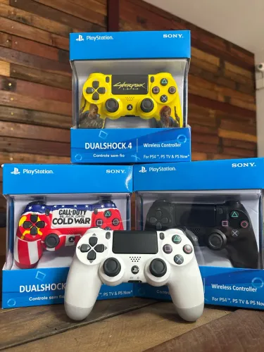 CONTROLE PS4 ENTREGAMOS COM GARANTIA