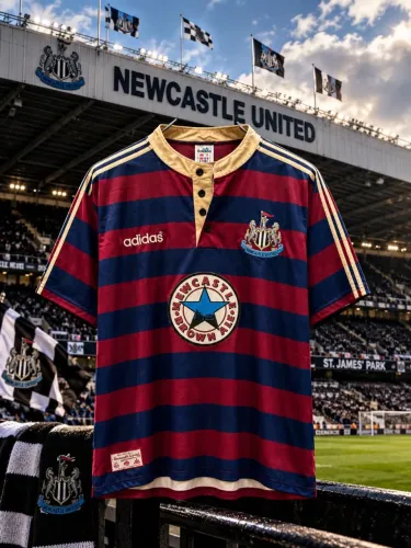 Camisa New Castle retrô. Top. Top