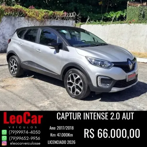 Renault Captur Intense 2.0 16V Flex 5P Aut. 2018
