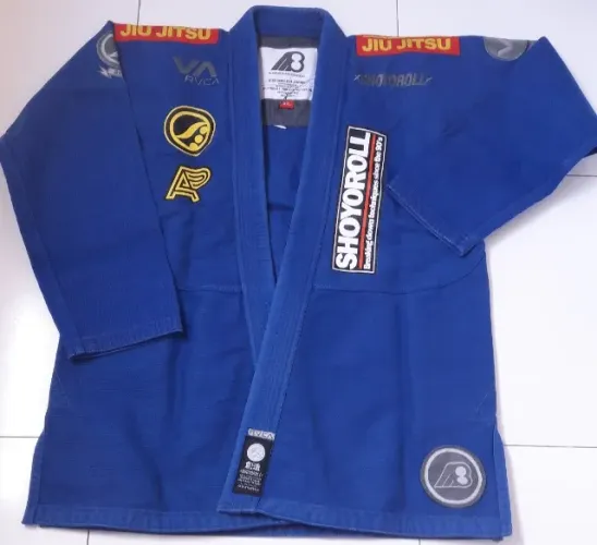 Kimono Shoyoroll Batch 38 Azul A2L Raríssimo modelo de competição com bag perfeito estado