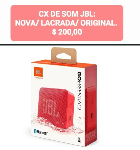 CAIXA DE SOM JBL