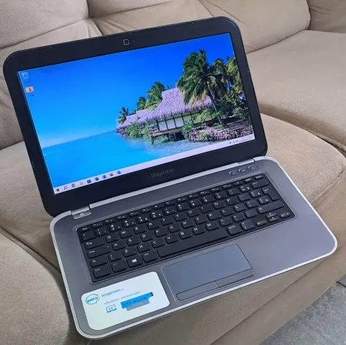 Notebook Dell i5 UltraFino 8Gb RAM Placa De Vídeo AMD Aceito Cartão