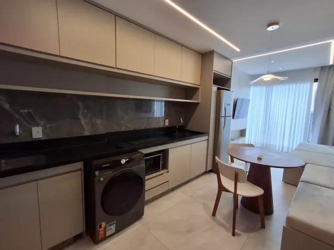 Apartamento 40M² 1 quarto mobiliado para aluguel Setor Marista próximo a Praça Tamandaré G