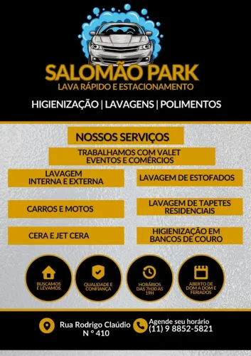 Vagas para lavador de carro,bairro aclimação 