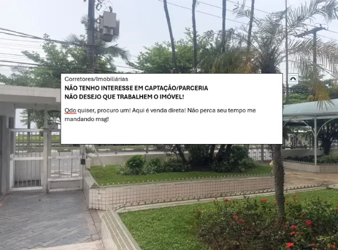 2 dorm. térreo frente praia no Embaré