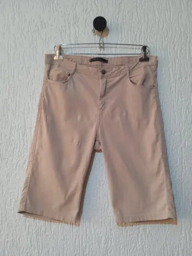 bermuda bege marfinno masculina tam 40