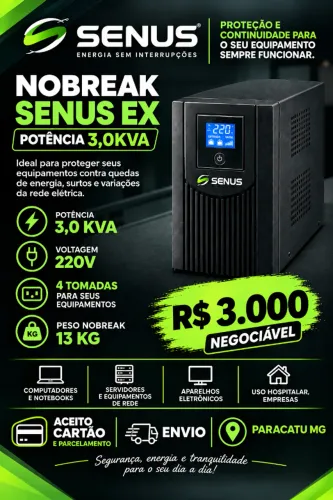 Nobreak novo 220v negociável