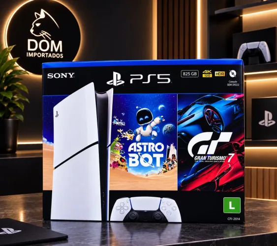 PlayStation 5 Slim - 825GB - Lacrado