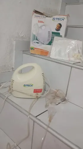 Inalador com defeito