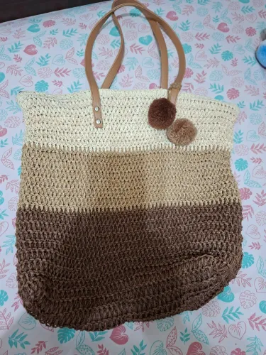 Bolsa de ombro para praia ou piscina tamanho grande