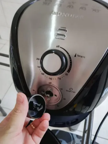 Air Fryer - Tirar peças